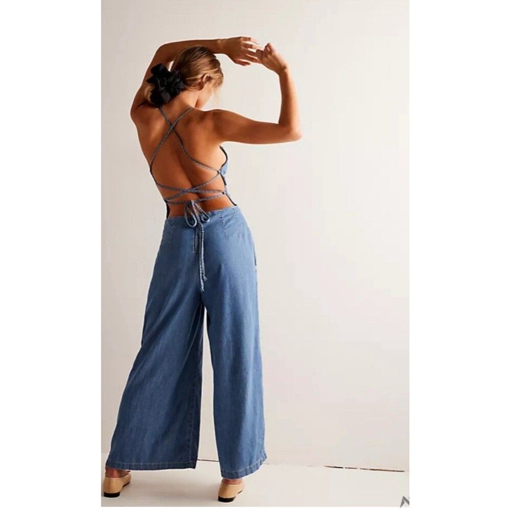 We the free Jumpsuit CRVY Set The Mood One-Piece Size Small